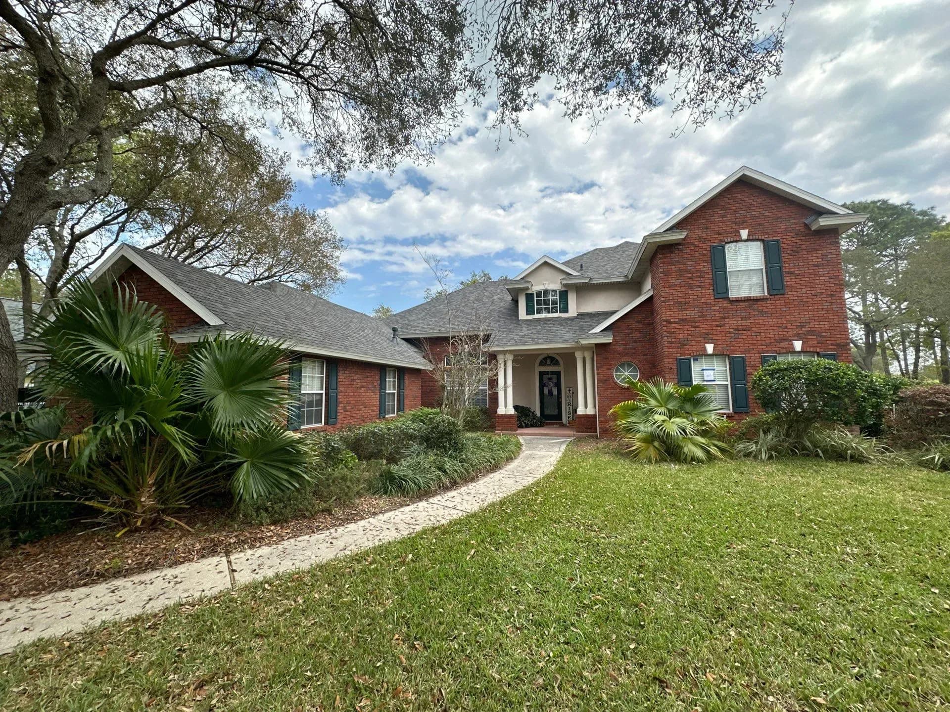 front of home