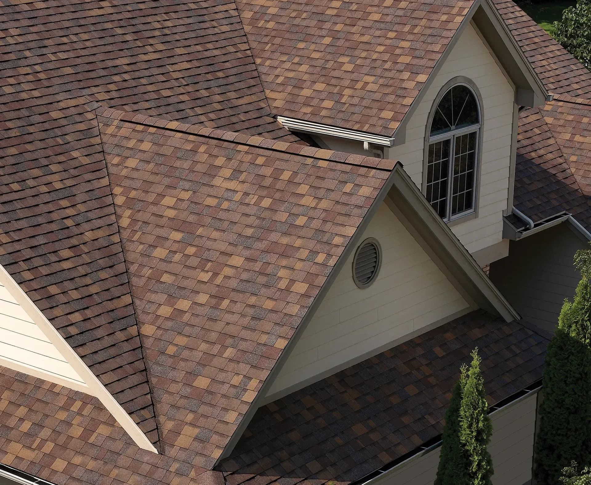 brown roof