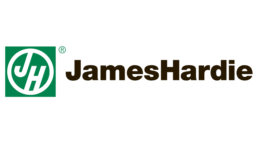 James Hardie company logo with registered trademark symbol