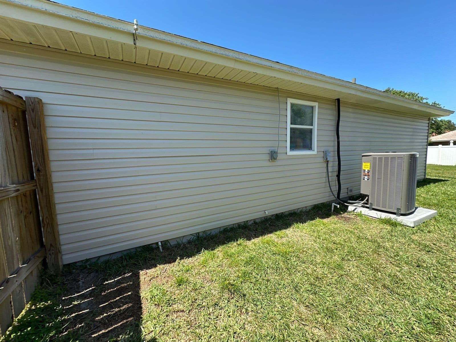 Side of house